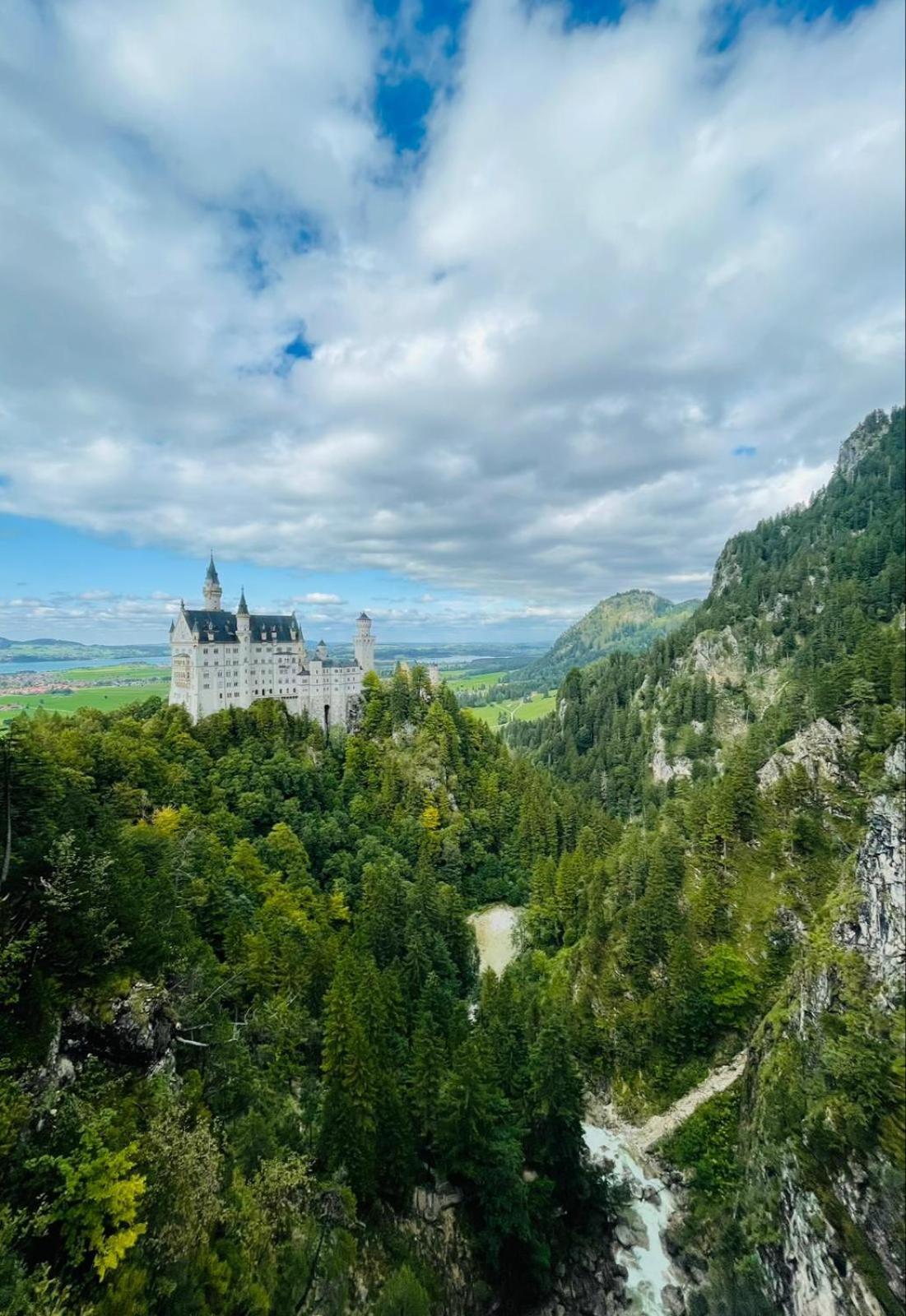 House La Neuschwanstein Blick - Budget City Hotel Füssen Exteriér fotografie