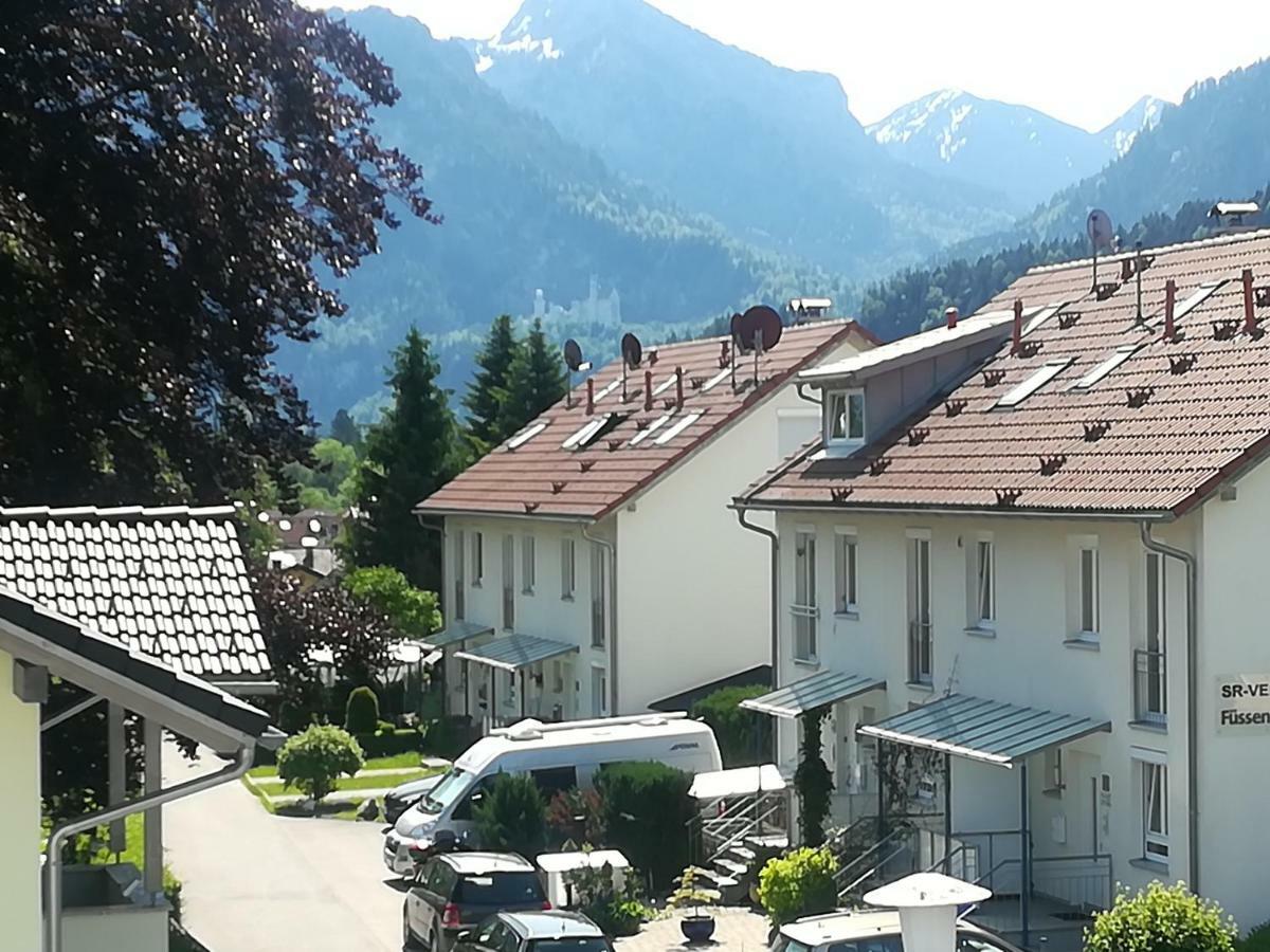House La Neuschwanstein Blick - Budget City Hotel Füssen Exteriér fotografie